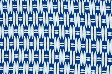 Viskose Webware "Cesta", lillesol & pelle, Swafing, blau, weiß, 0,5 m